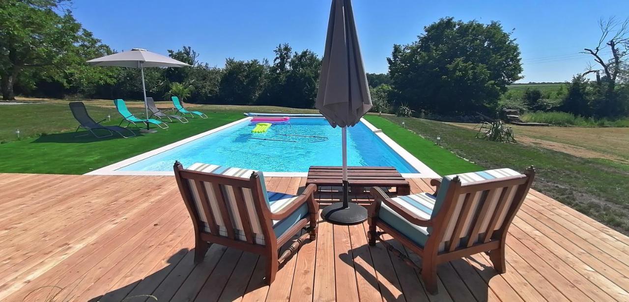 Domaine De Gaia, Piscine, Petanque, Ping Pong, Proche Saint-Emilion Guillac (Gironde) Exterior foto